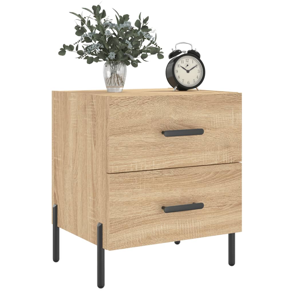 Nattbord sonoma eik 40x35x47,5 cm konstruert tre