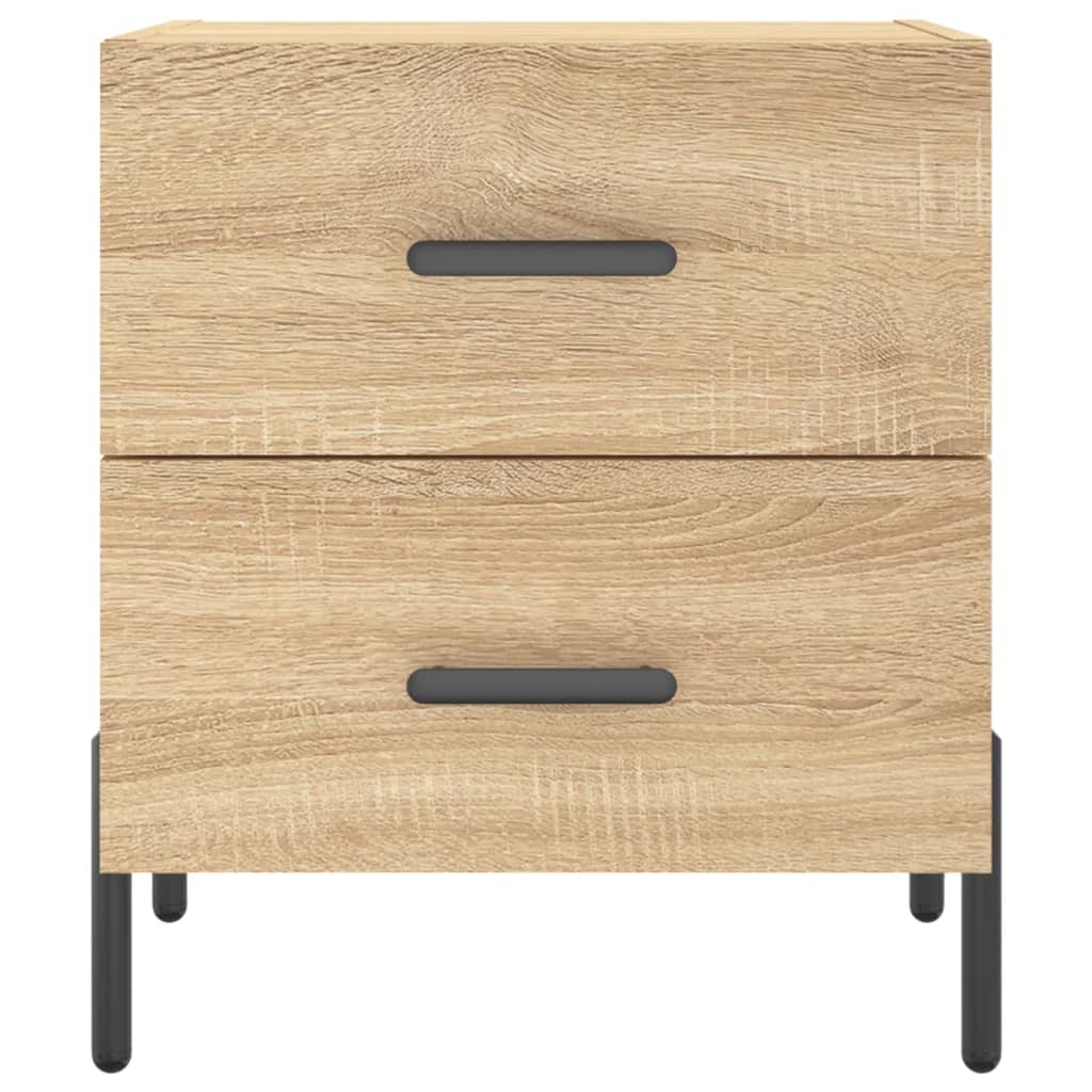 Nattbord sonoma eik 40x35x47,5 cm konstruert tre