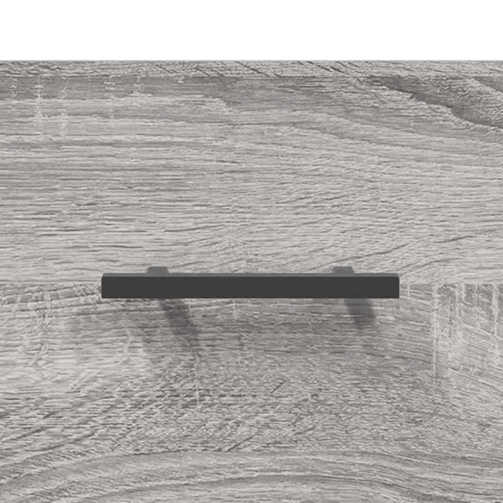 Nattbord 2 stk grå sonoma 40x35x47,5 cm konstruert tre