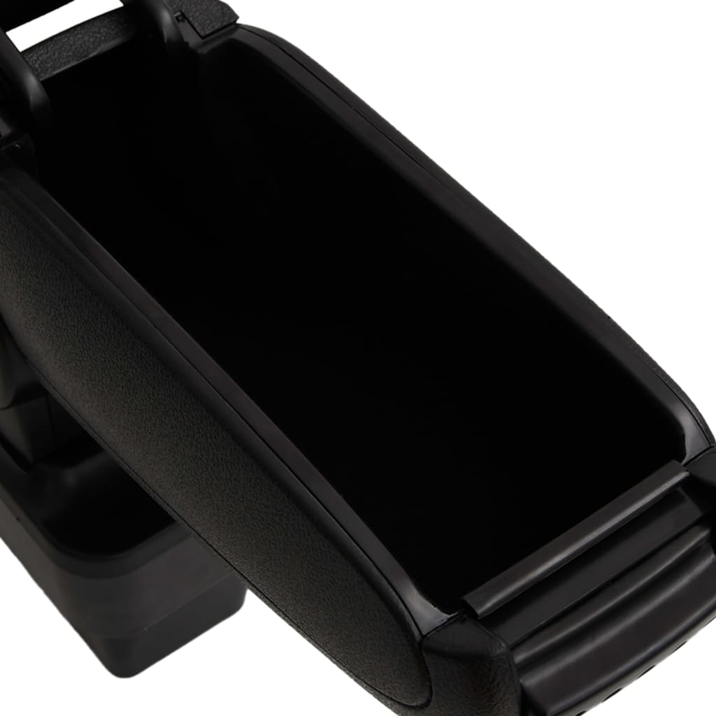 Bilarmlener svart 13x34x(33-46) cm ABS