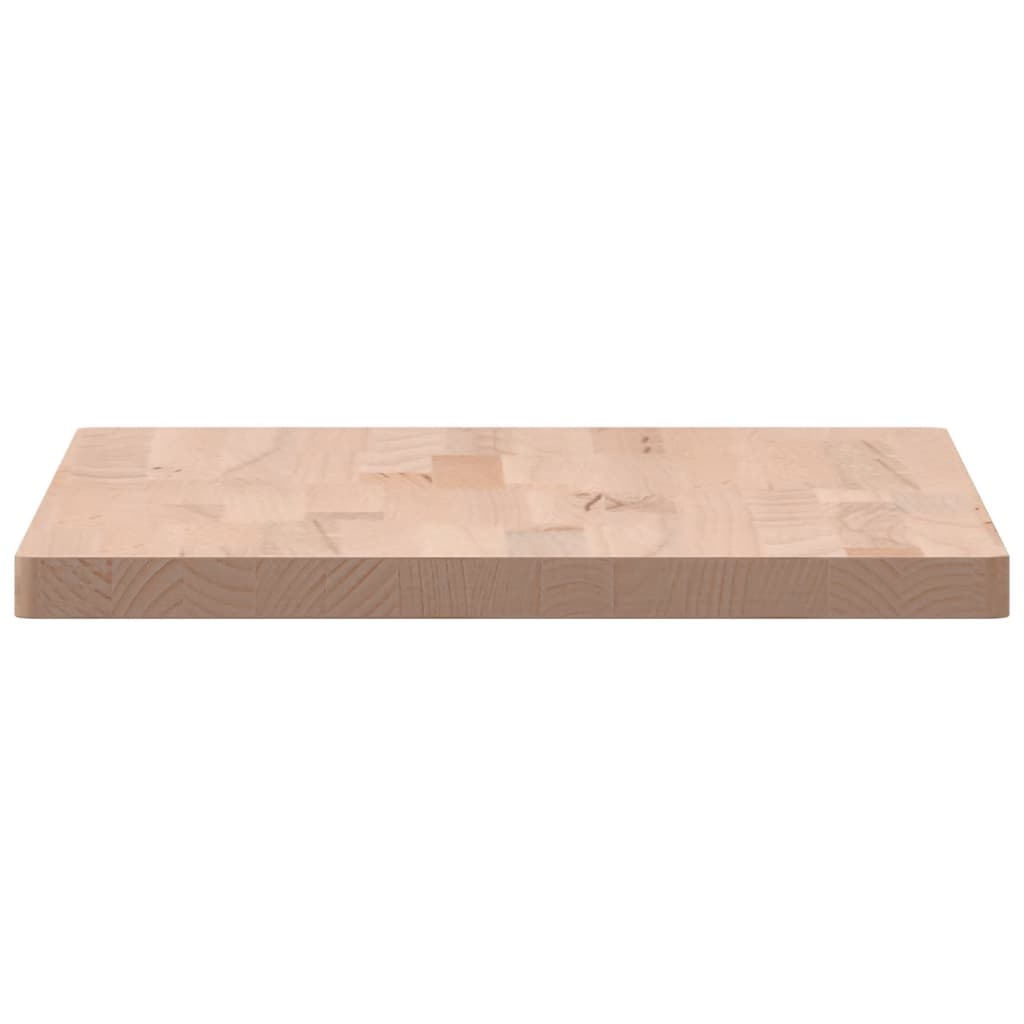 Bordplate 60x40x2,5 cm rektangulær heltre bøketre