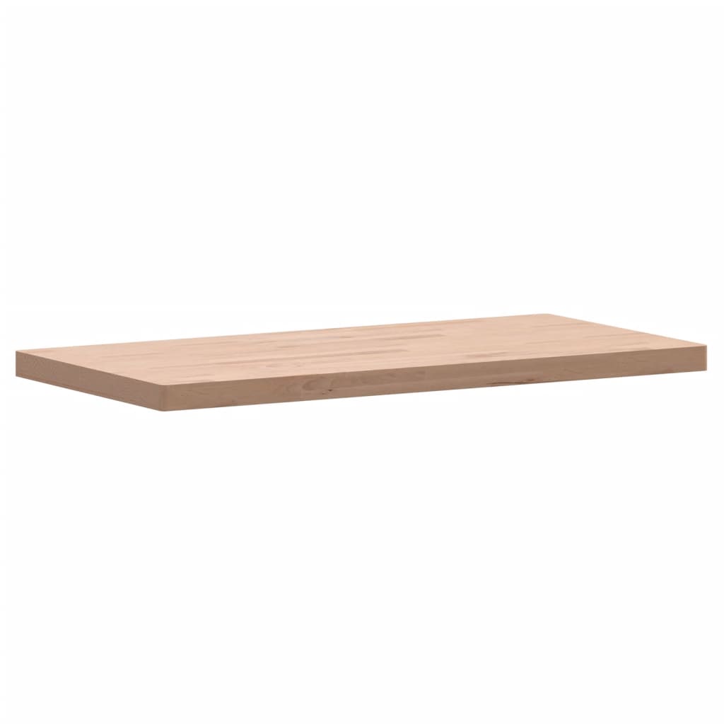 Bordplate 100x50x4 cm rektangulær heltre bøketre