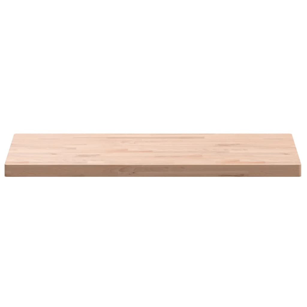 Bordplate 100x50x4 cm rektangulær heltre bøketre