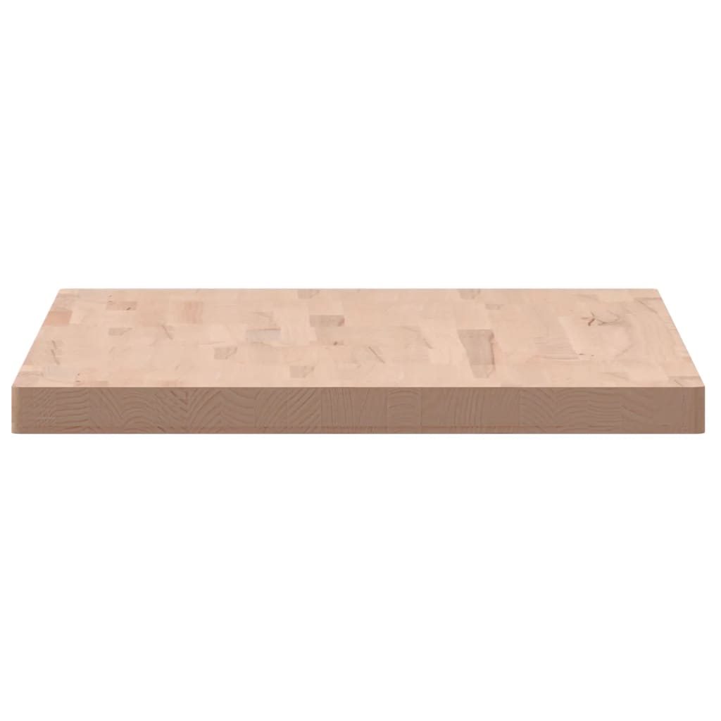 Bordplate 100x60x4 cm rektangulær heltre bøketre