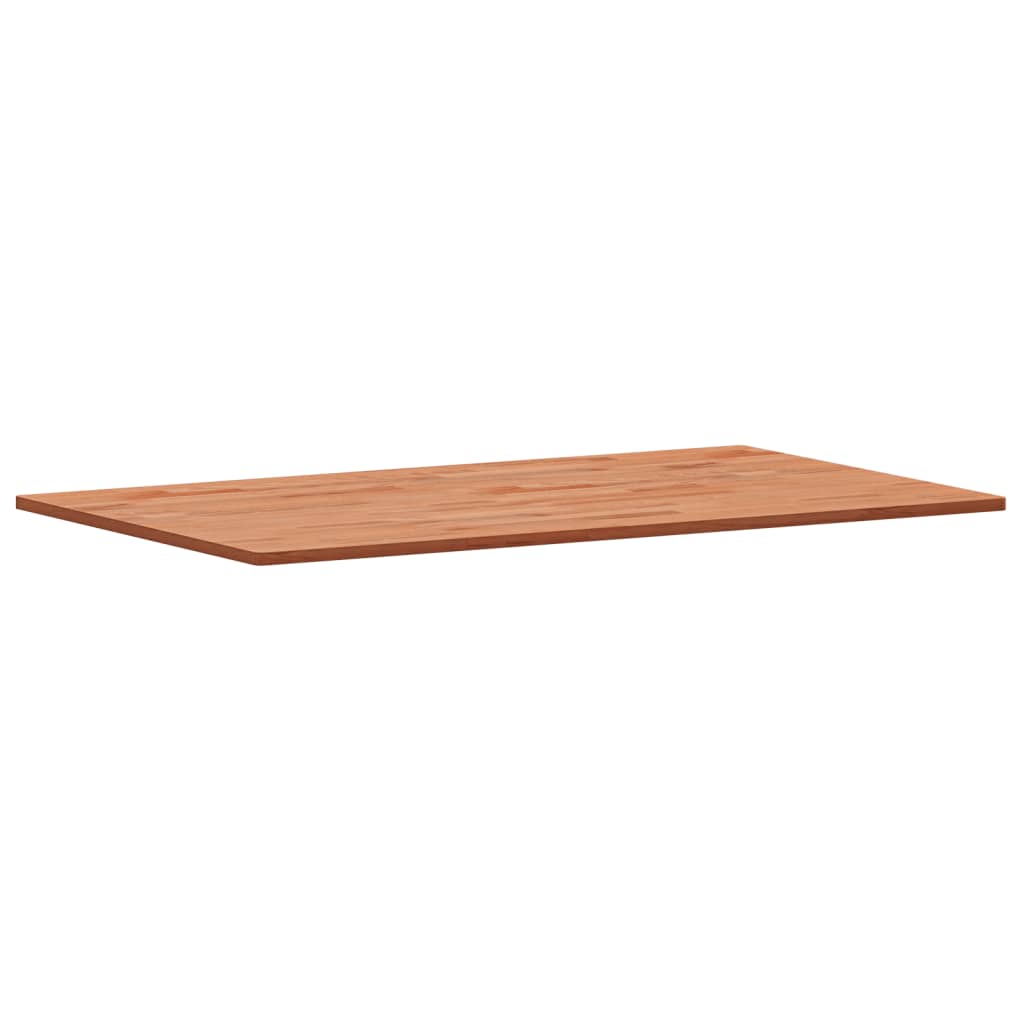Bordplate 100x60x1,5 cm rektangulær heltre bøketre