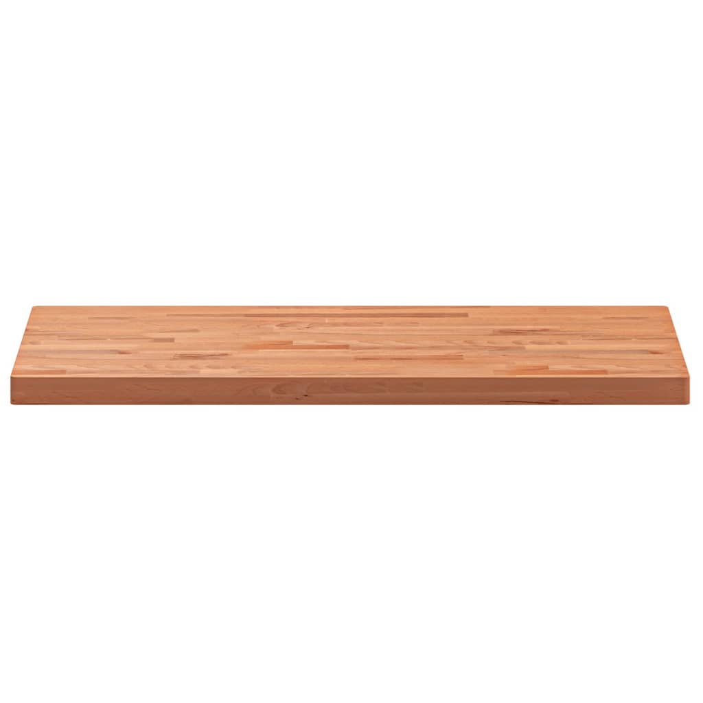 Bordplate 100x50x4 cm rektangulær heltre bøketre