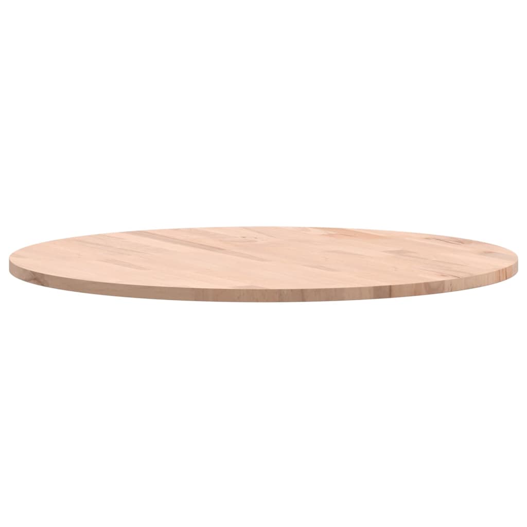 Bordplate Ø60x1,5 cm rund heltre bøketre