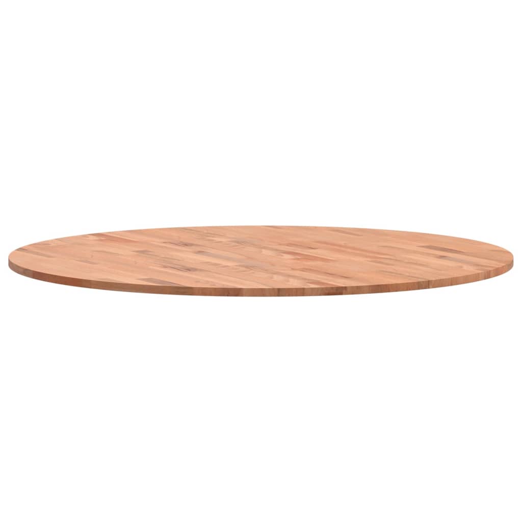 Bordplate Ø90x1,5 cm rund heltre bøketre