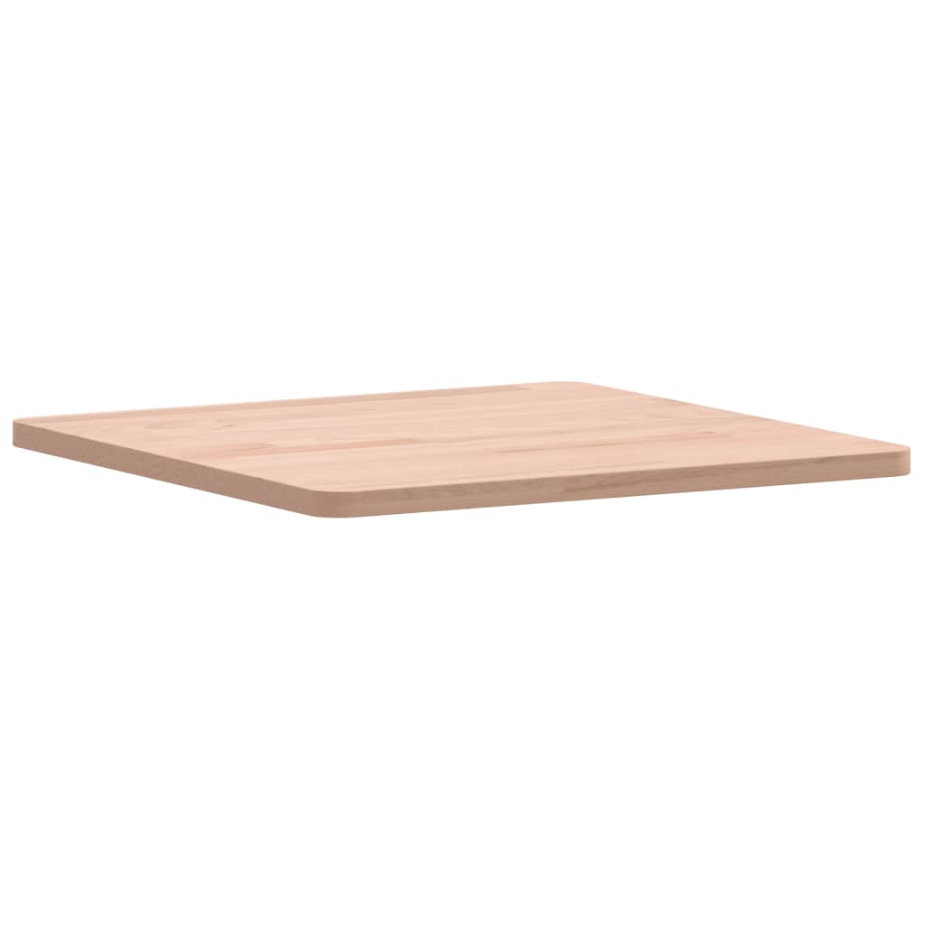 Bordplate 40x40x1,5 cm firkantet heltre bøketre