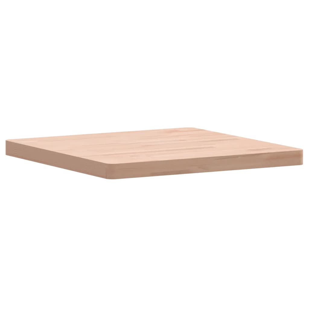 Bordplate 60x60x4 cm firkantet heltre bøketre