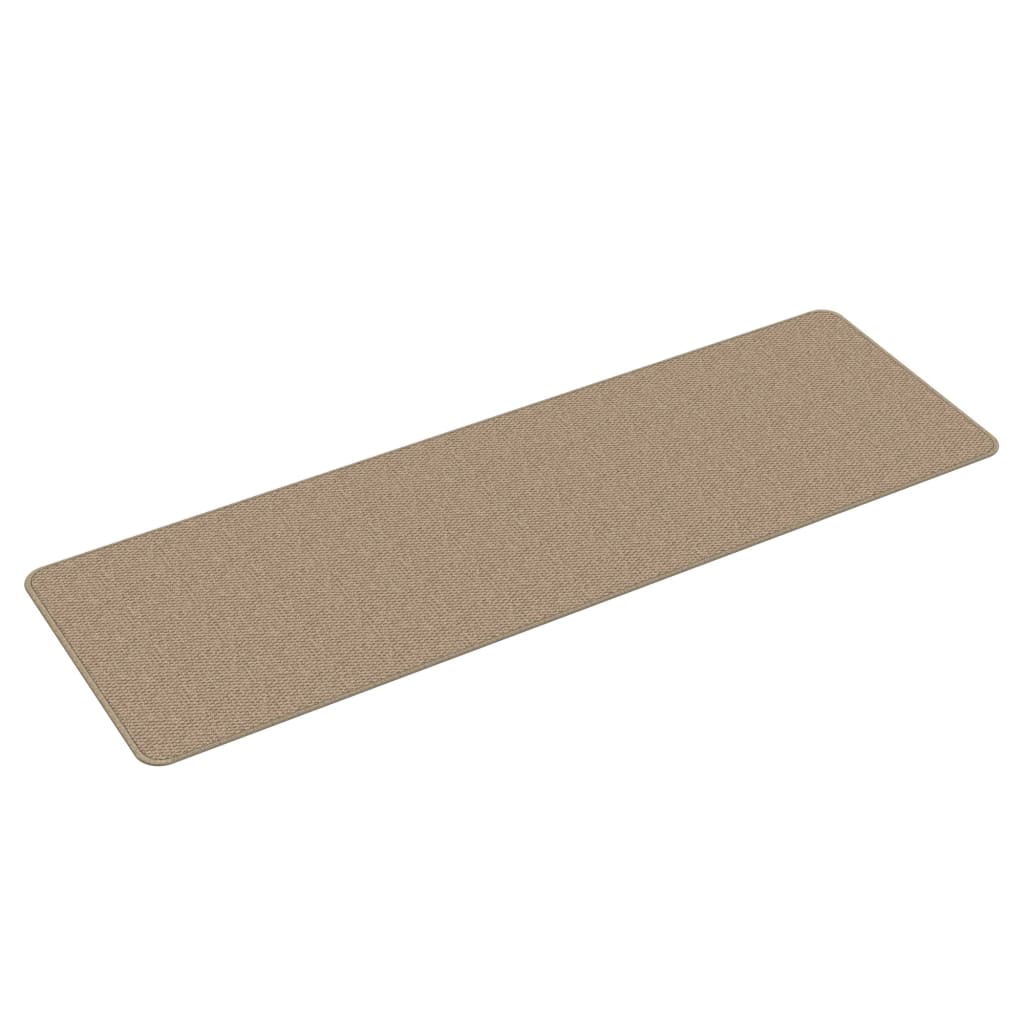 Teppeløper sisal-utseende sand 50x150 cm