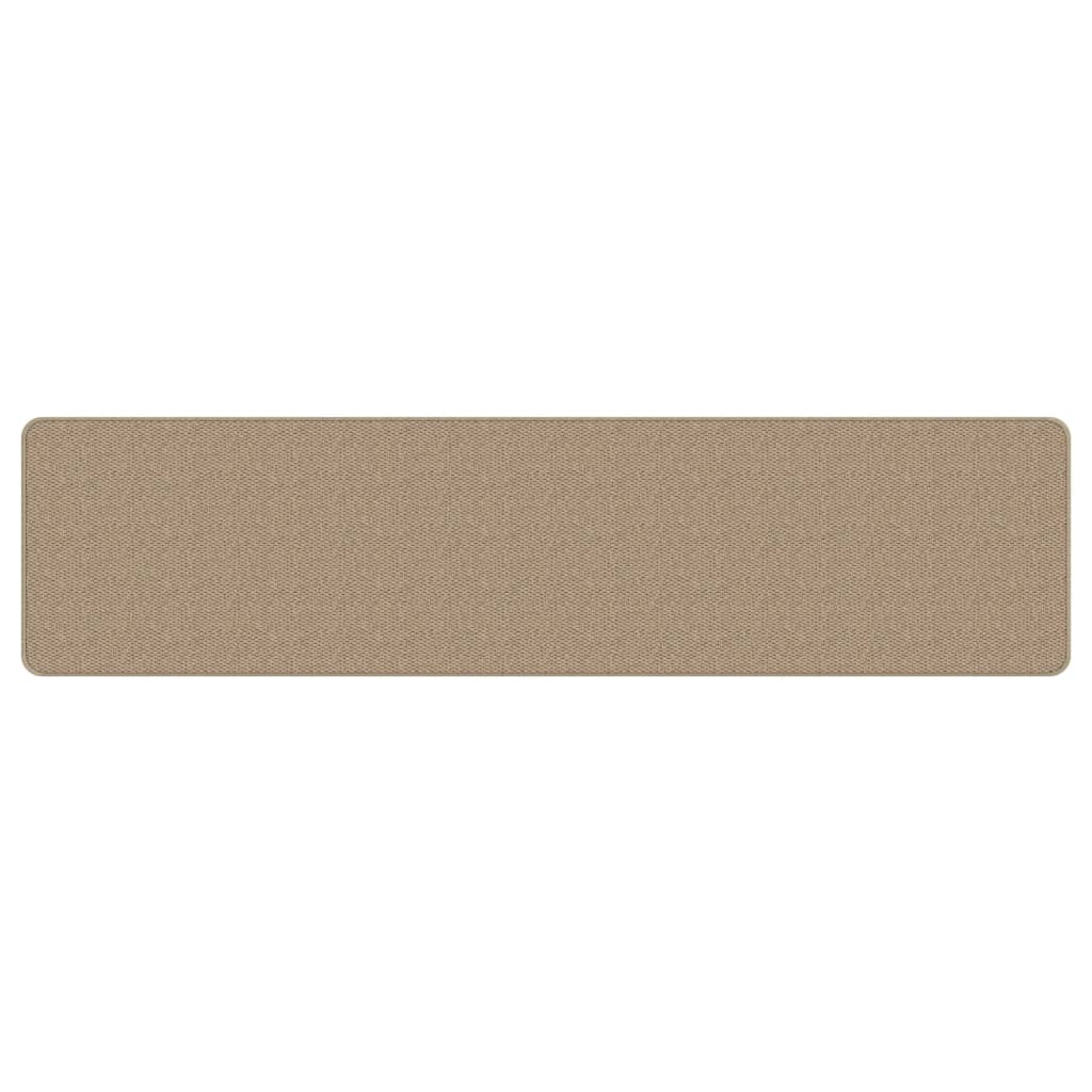 Teppeløper sisal-utseende sand 50x200 cm