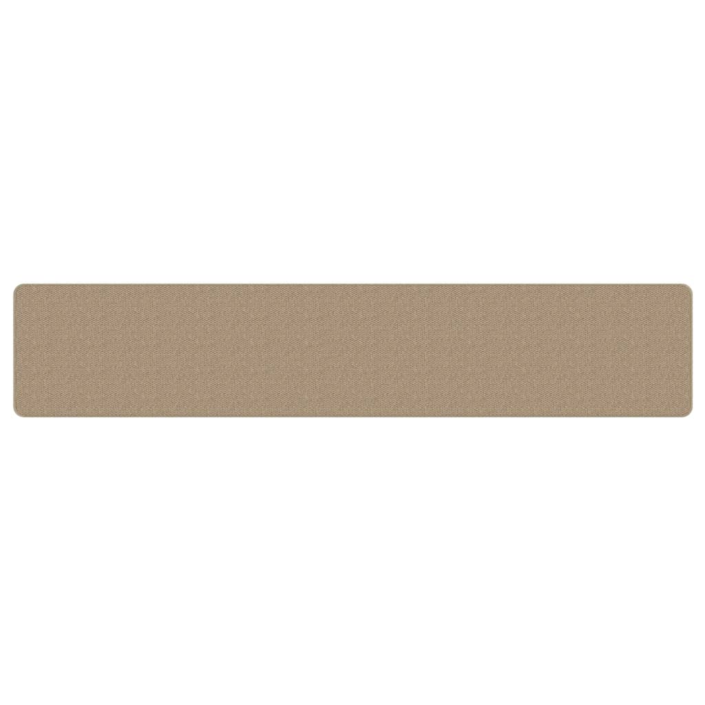 Teppeløper sisal-utseende sand 50x250 cm