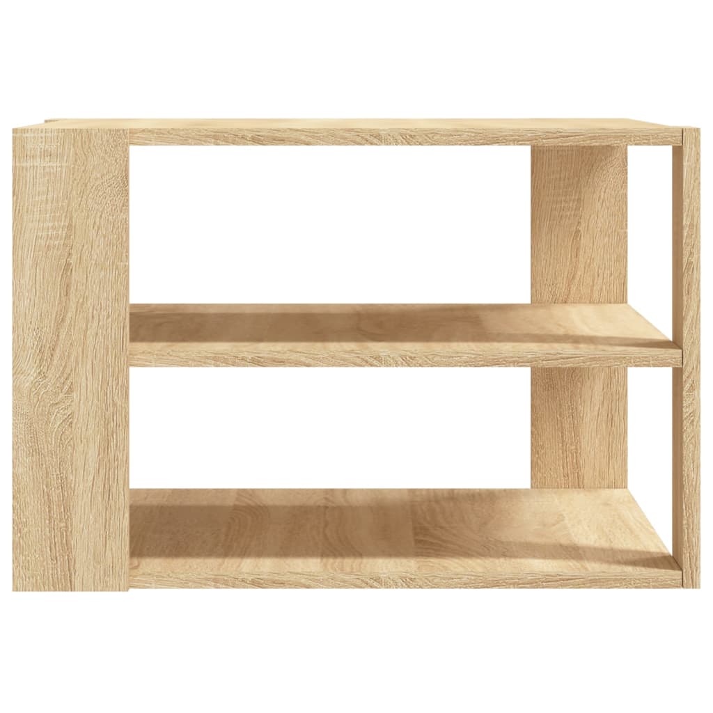 Salongbord sonoma eik 58x58x40 cm konstruert tre