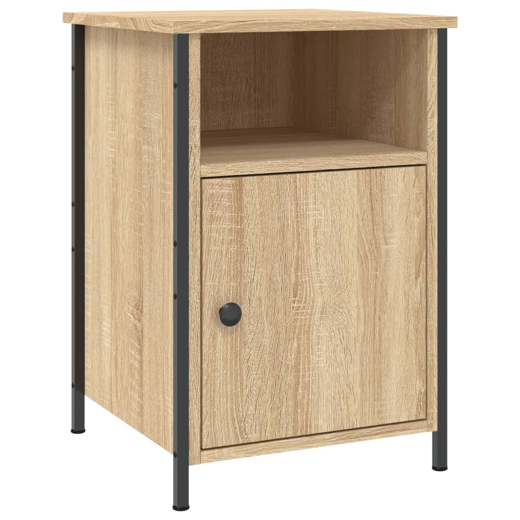 Nattbord sonoma eik 40x42x60 cm konstruert tre