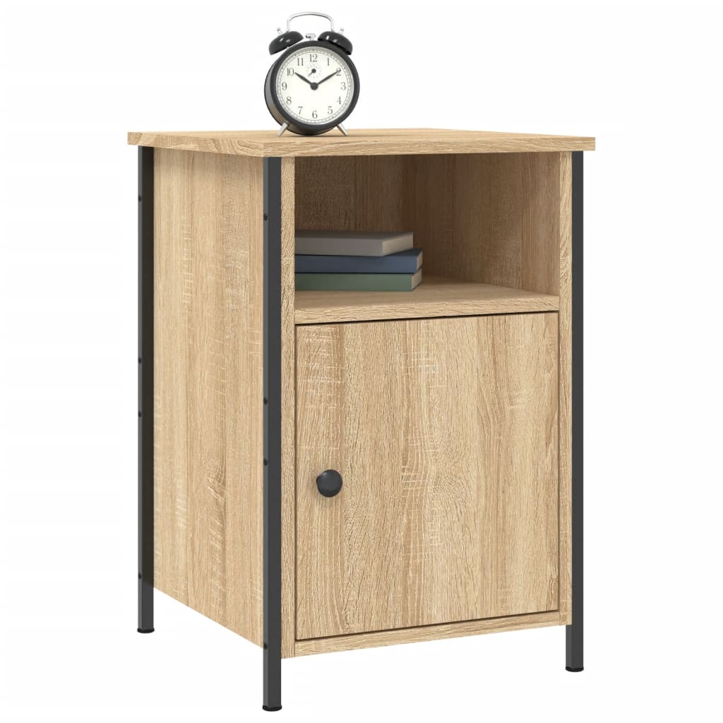 Nattbord sonoma eik 40x42x60 cm konstruert tre