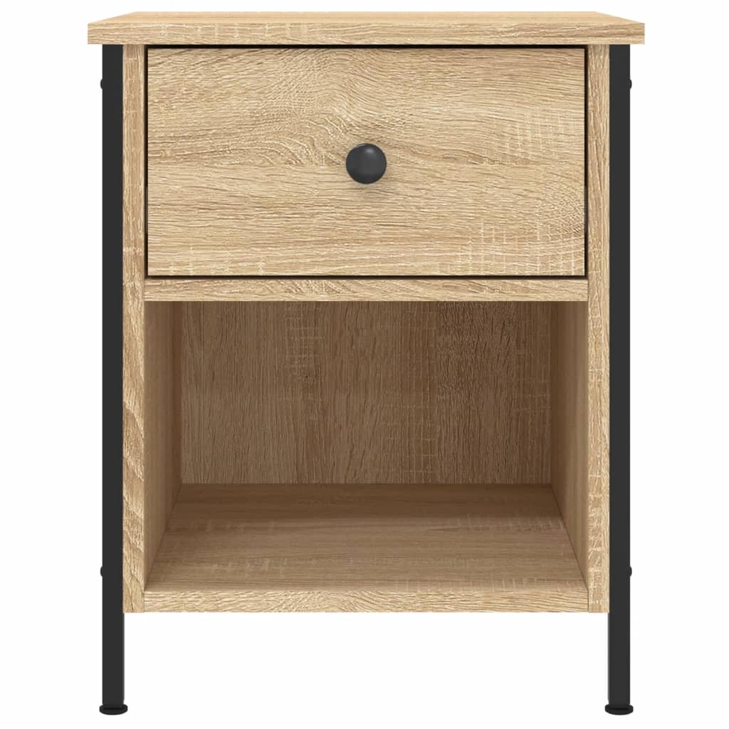 Nattbord sonoma eik 40x42x50 cm konstruert tre