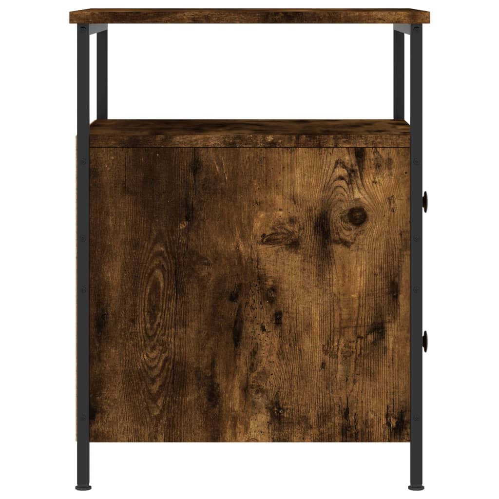 Nattbord røkt eik 44x45x60 cm konstruert tre