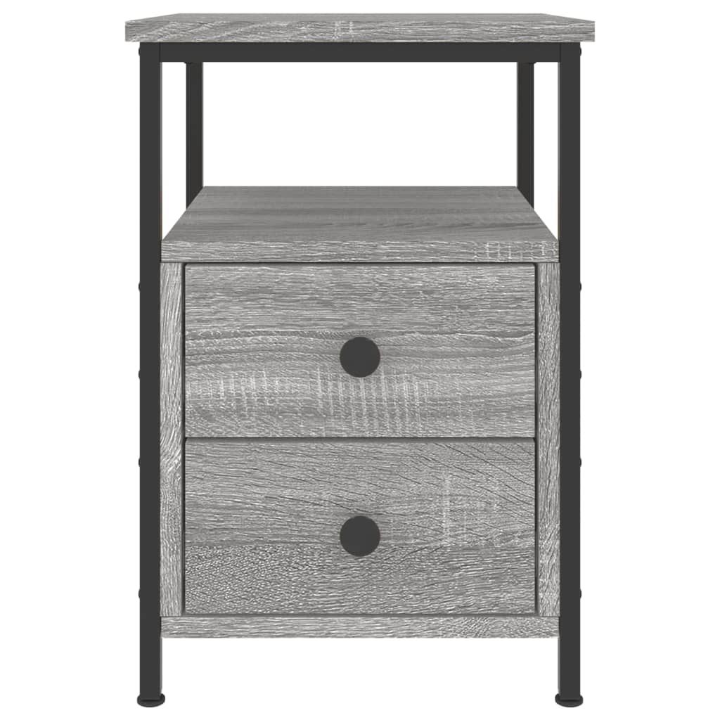Nattbord sonoma eik 34x35,5x50 cm konstruert tre