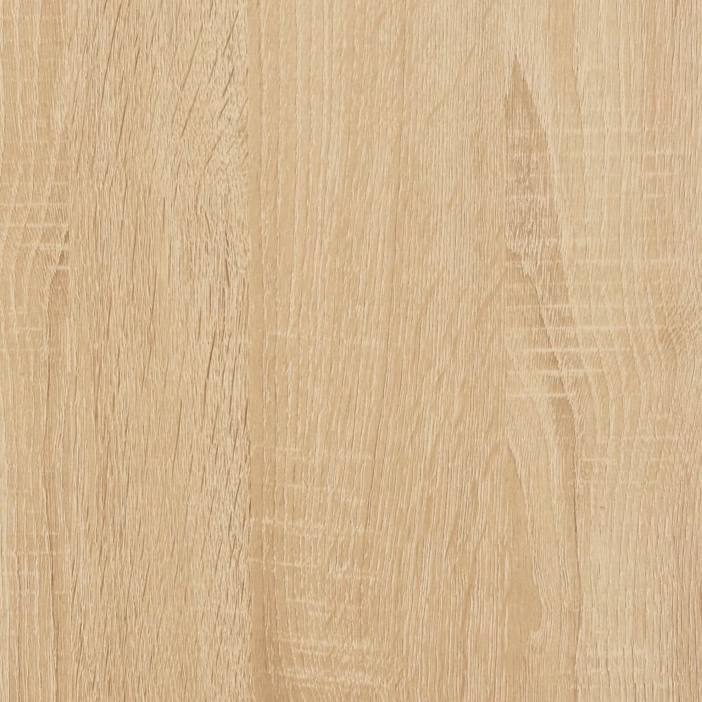 Nattbord 2 stk sonoma eik 32x42x70 cm konstruert tre