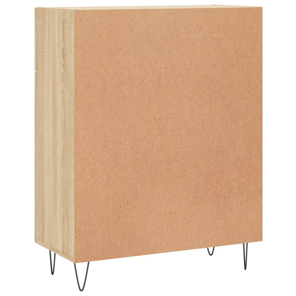 Skjenk sonoma eik 69,5x34x90 cm konstruert tre