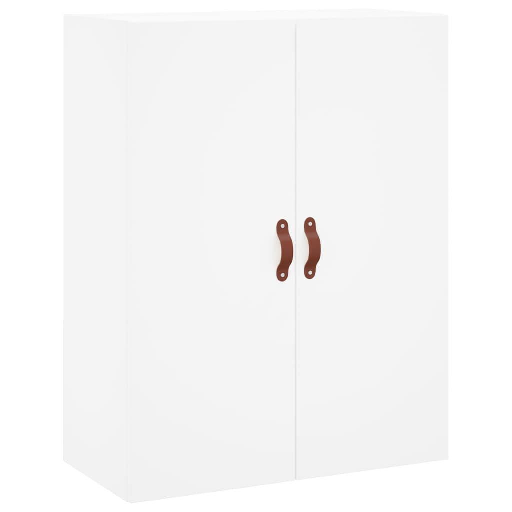 Veggskap hvit 69,5x34x90 cm