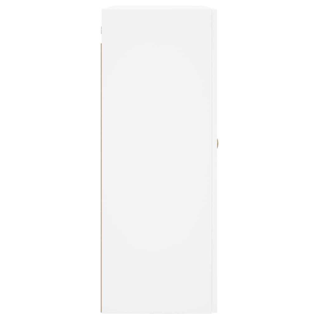 Veggskap hvit 69,5x34x90 cm