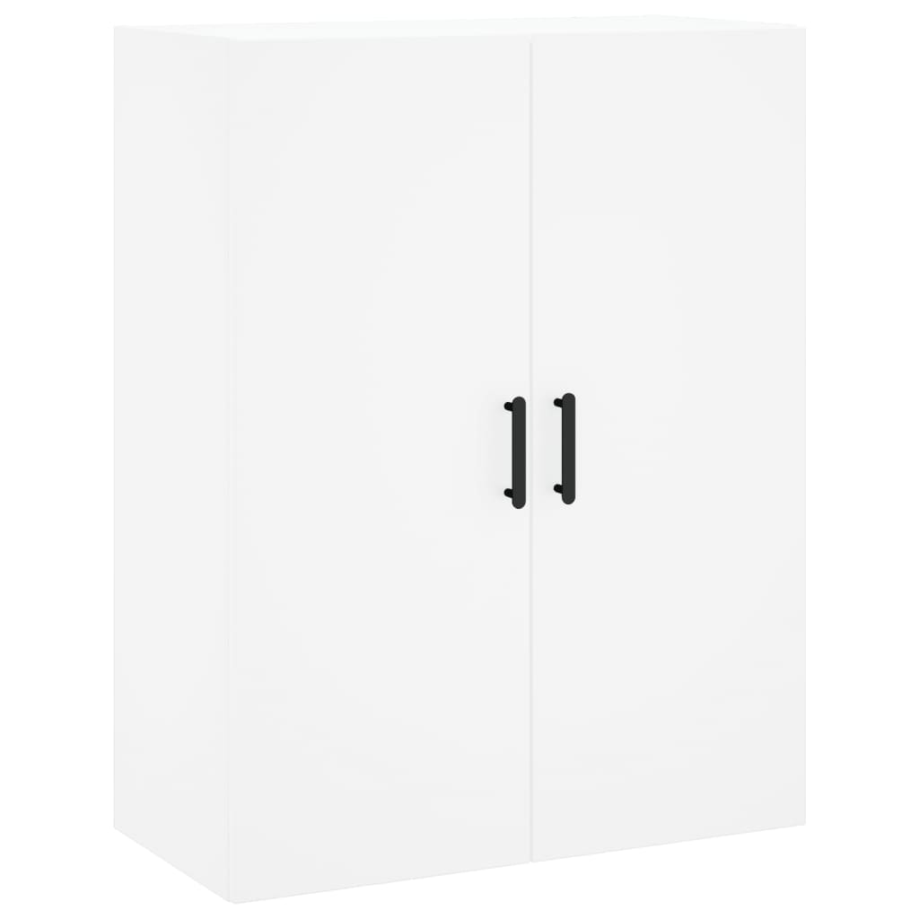 Veggskap hvit 69,5x34x90 cm