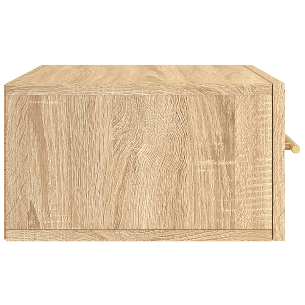 Veggmontert nattbord sonoma eik 35x35x20 cm