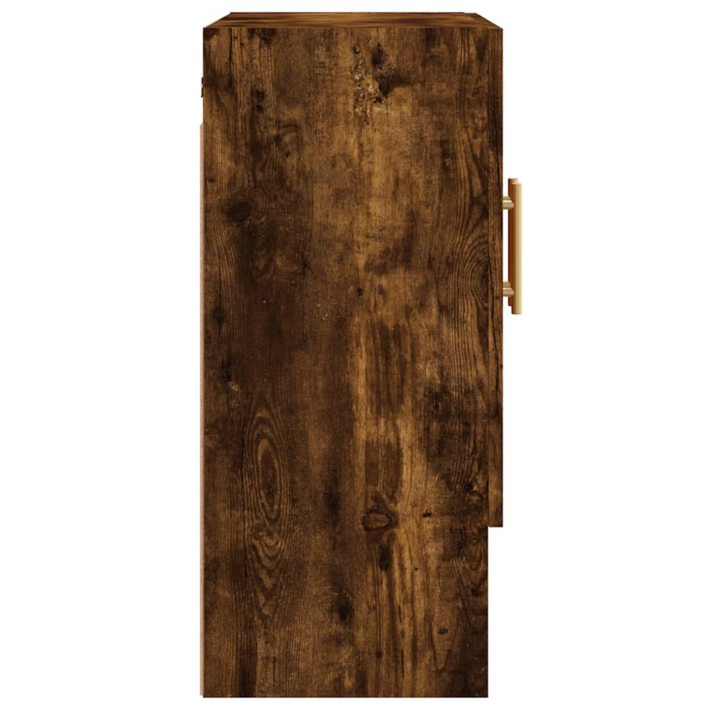 Veggskap røkt eik 60x31x70 cm konstruert tre