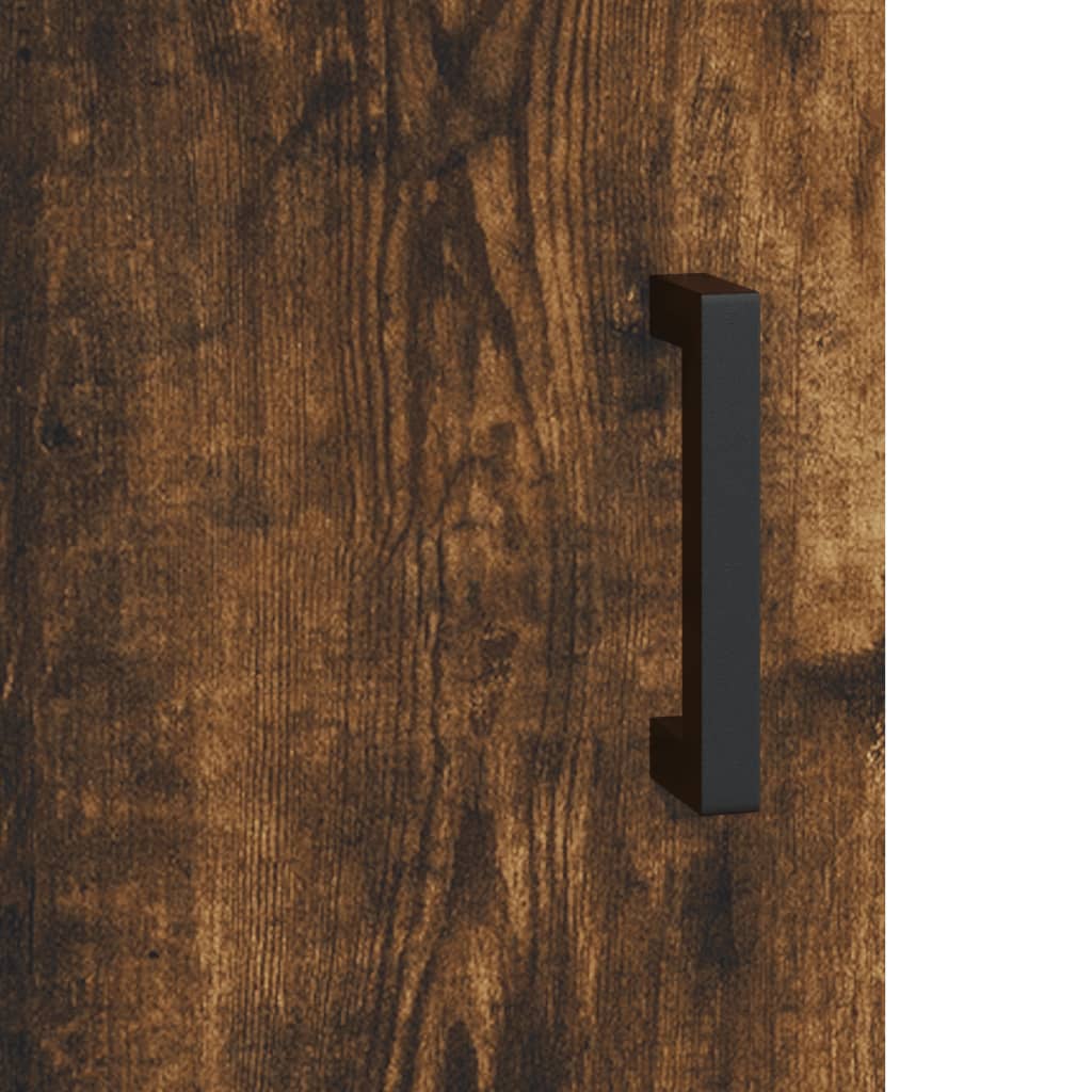 Veggskap røkt eik 60x31x70 cm konstruert tre