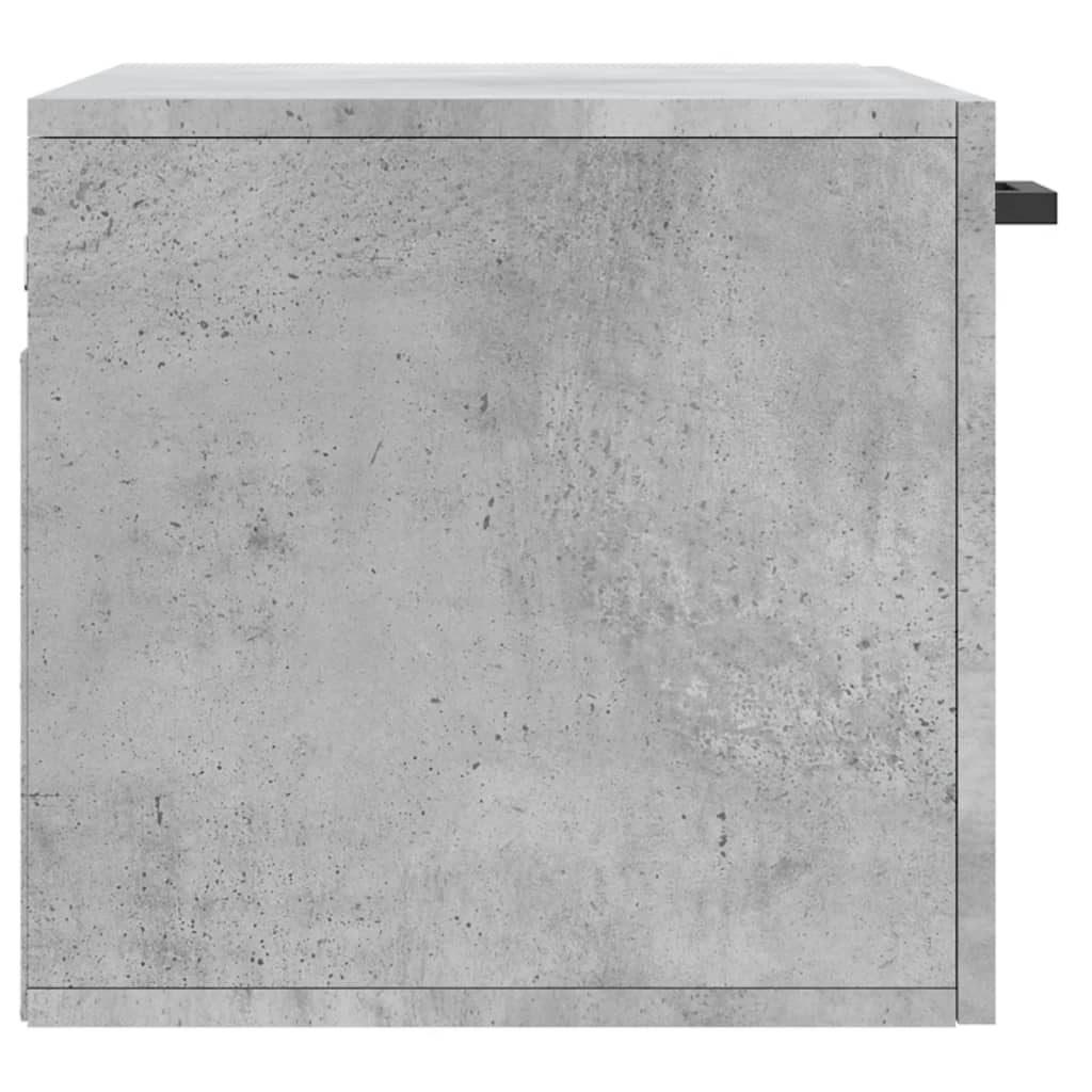 Veggskap betonggrå 60x36,5x35 cm konstruert tre