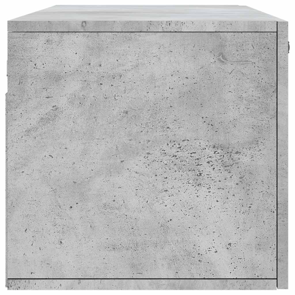 Veggskap betonggrå 100x36,5x35 cm konstruert tre