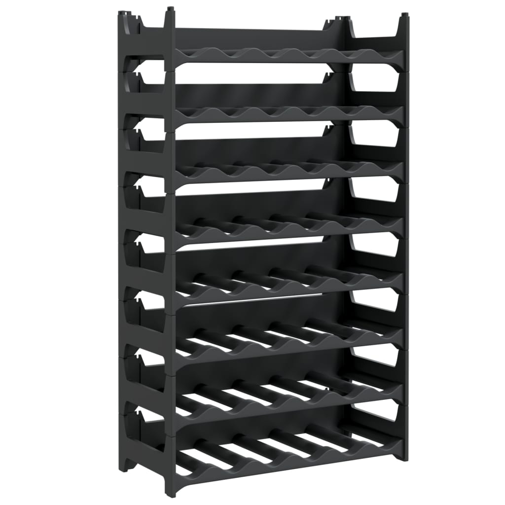 Vinstativ for 48 flasker PP stablebar vidaXL