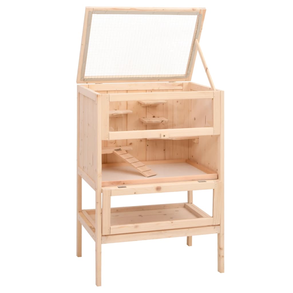 Hamsterbur 55x40x80 cm heltre gran