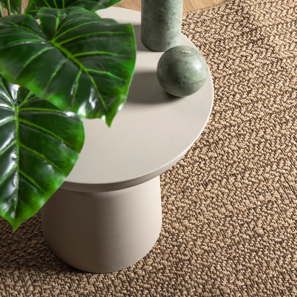 Teppe ZIZUR 160x230 cm jute-utseende innendørs og utendørs