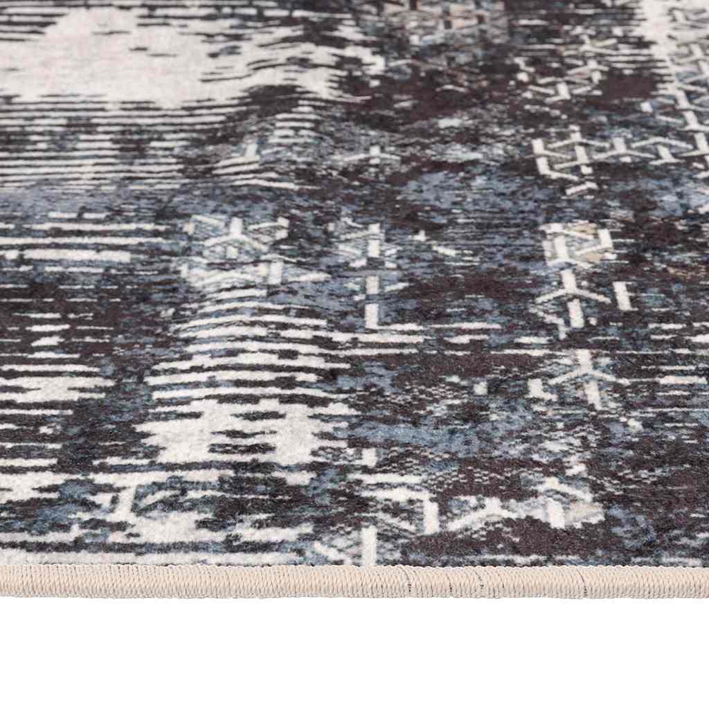 Teppe vaskbart flerfarget 160x230 cm