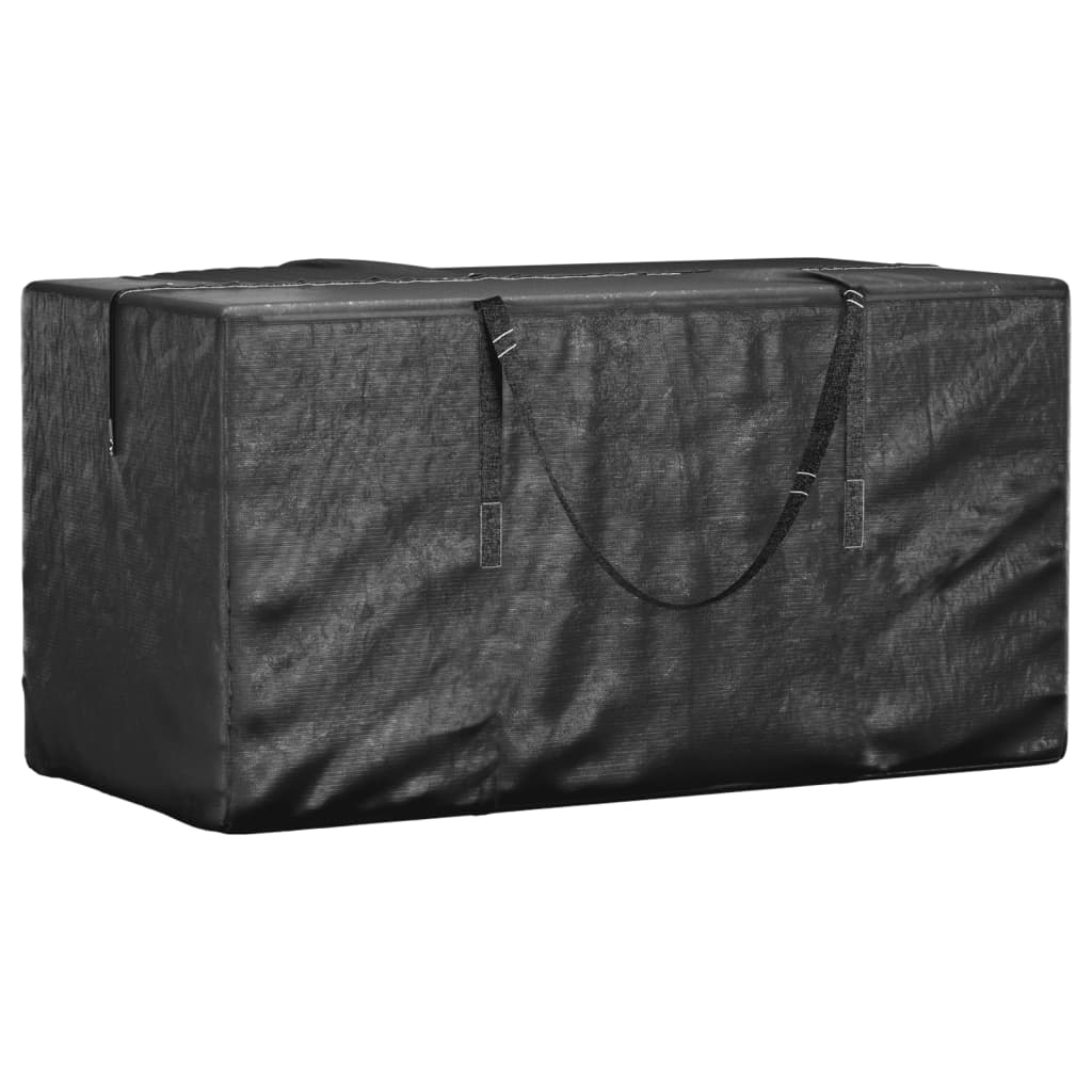 Oppbevaringspose for juletre svart 150x75x75 cm polyetylen vidaXL