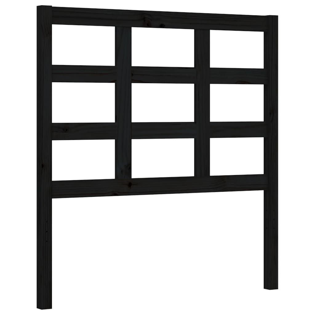 Sengeramme med hodegavl svart small single heltre