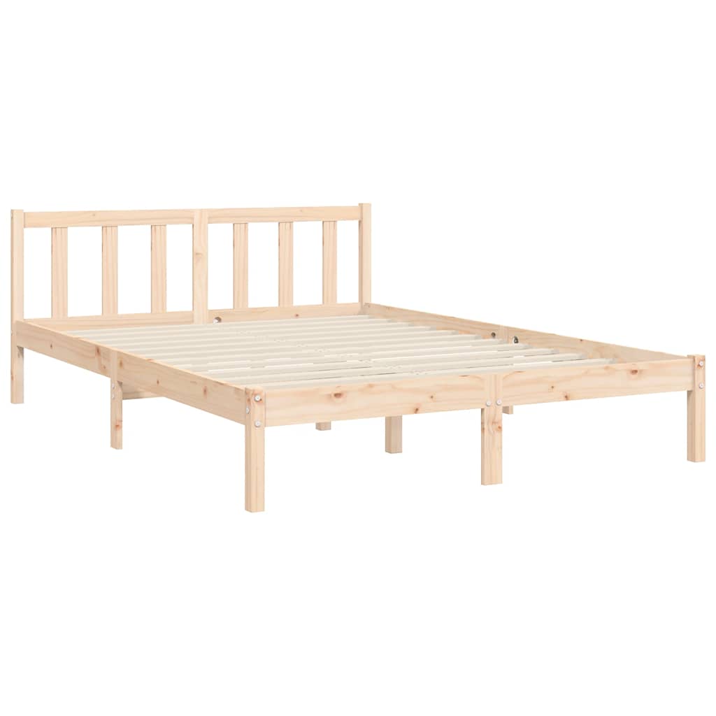 Sengeramme uten madrass 140x200 cm heltre furu