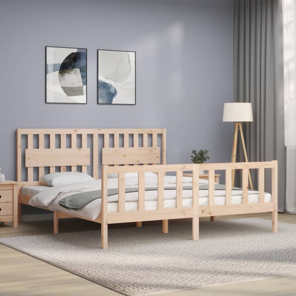 Sengeramme med hodegavl Super King heltre