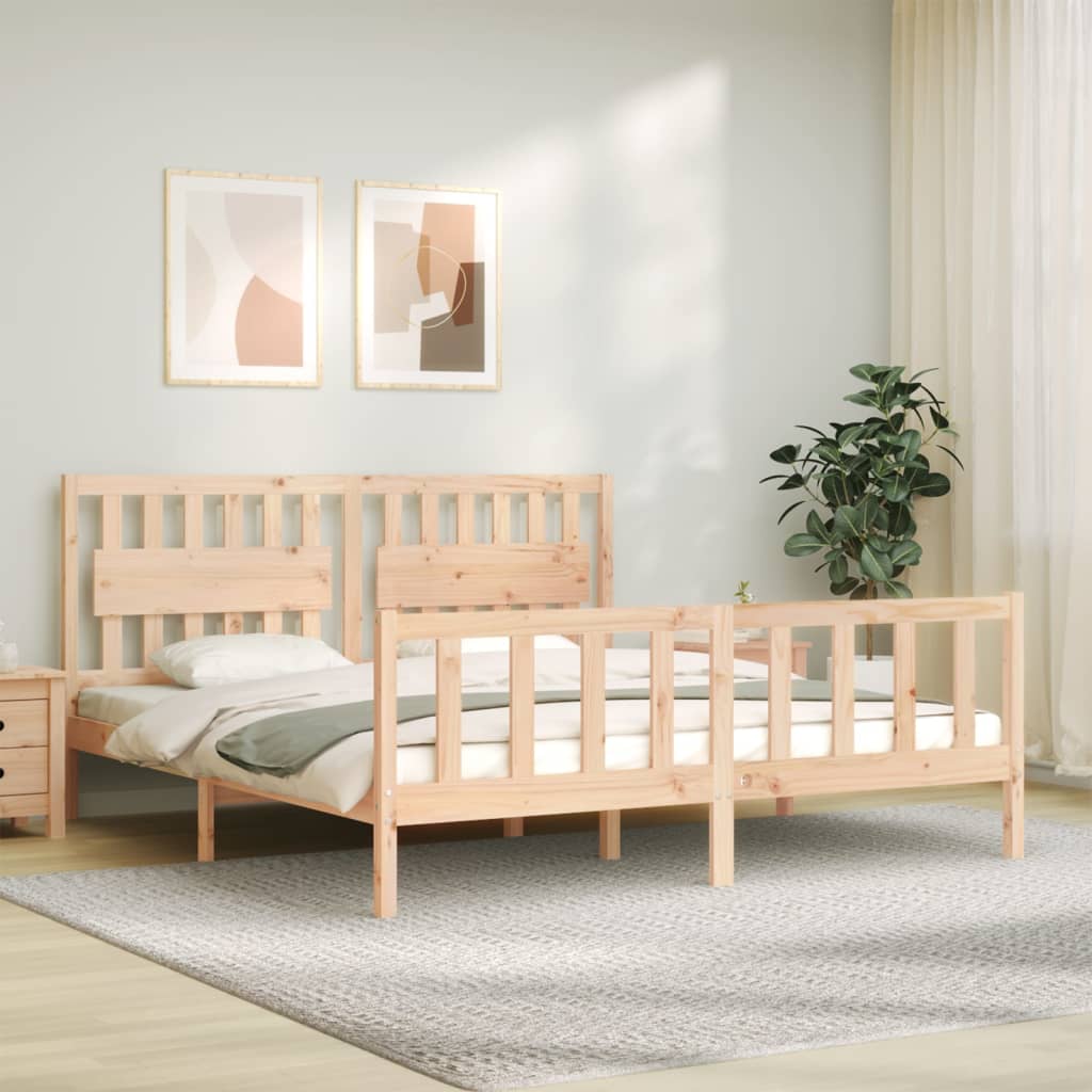 Sengeramme med hodegavl Super King heltre