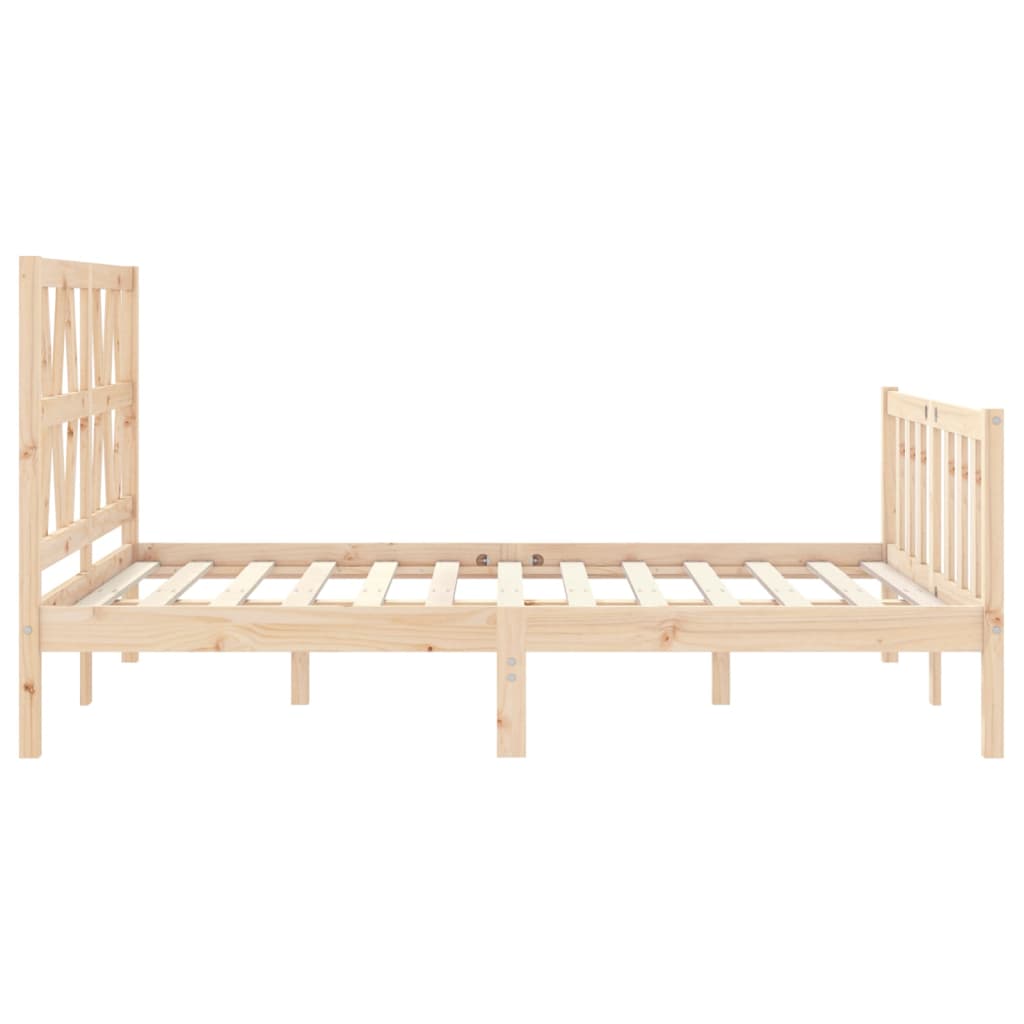 Sengeramme uten madrass 140x200 cm heltre furu