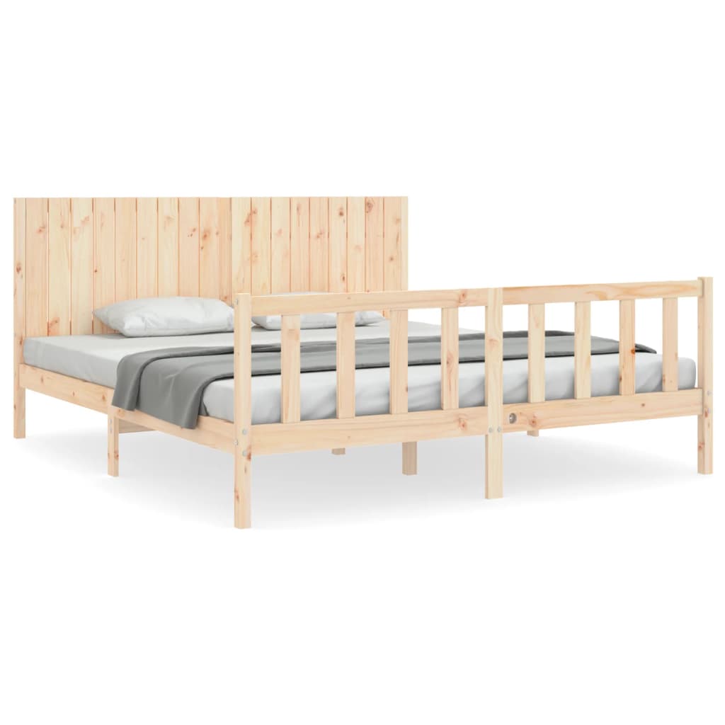 Sengeramme med hodegavl Super King heltre