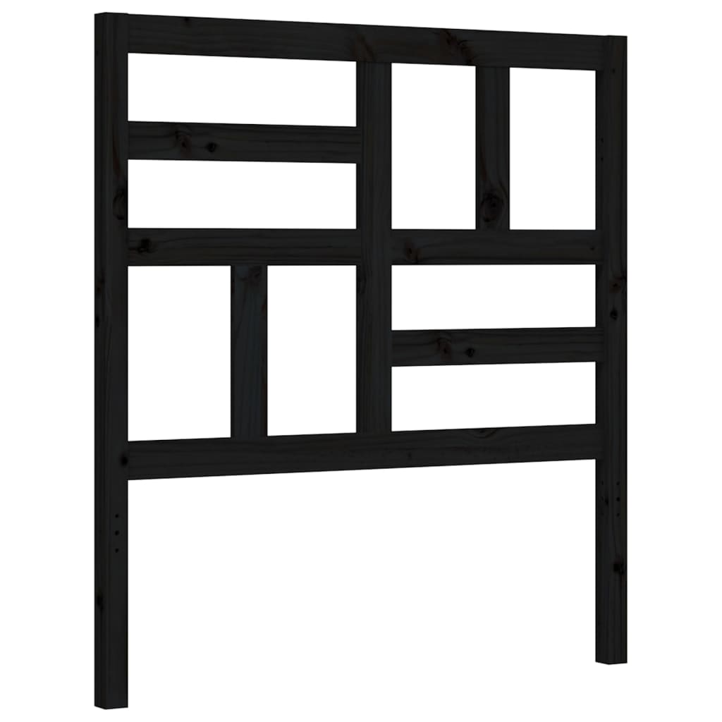 Sengeramme med hodegavl svart small single heltre