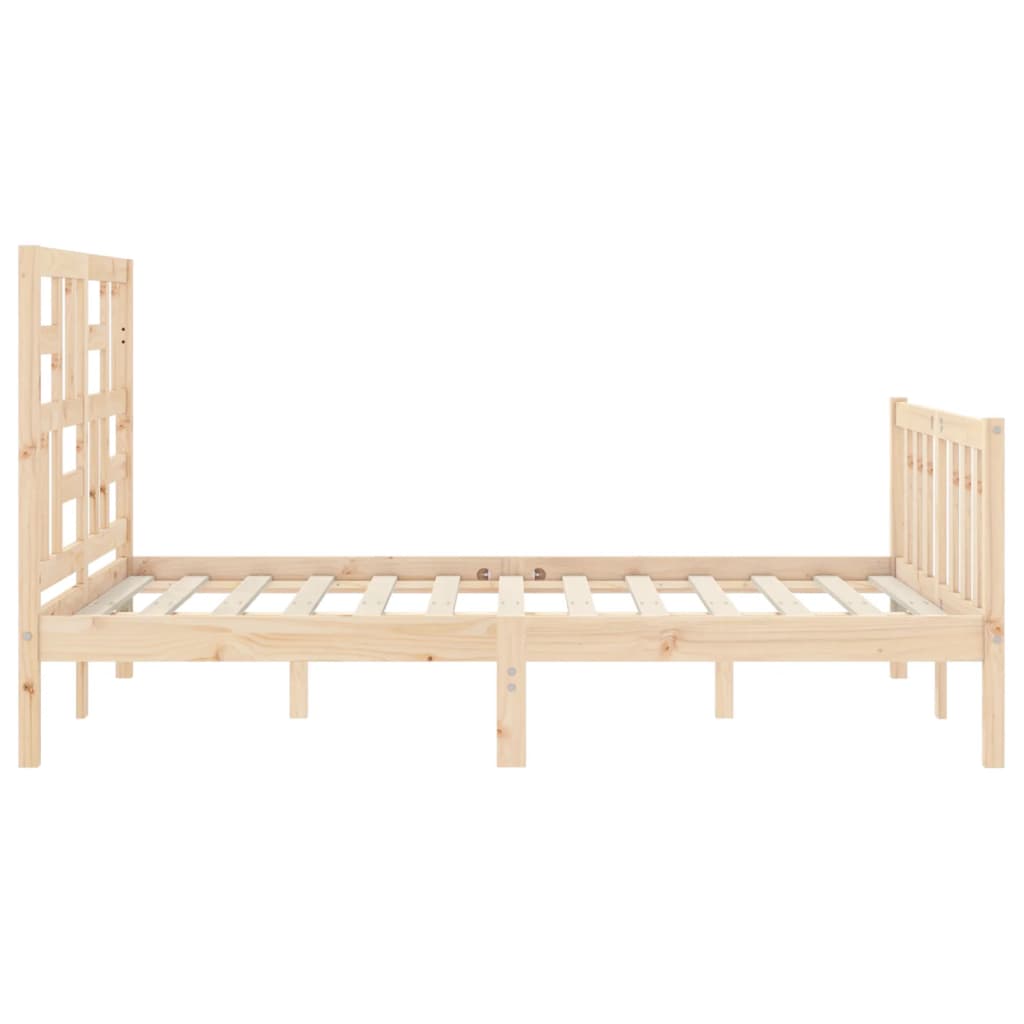 Sengeramme uten madrass 140x200 cm heltre furu