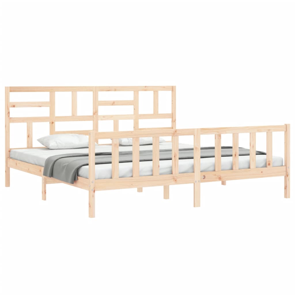 Sengeramme med hodegavl Super King heltre