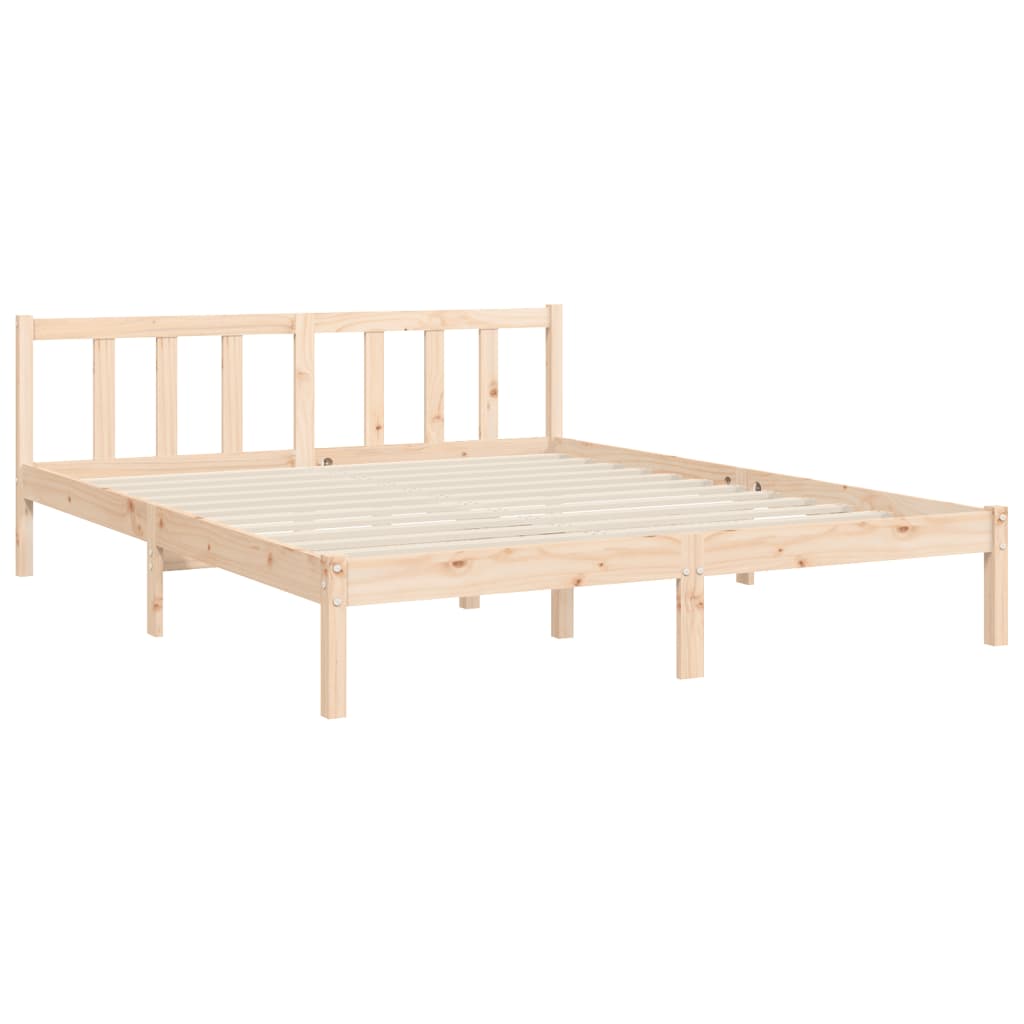 Sengeramme uten madrass 160x200 cm heltre furu