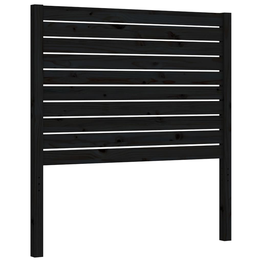Sengeramme med hodegavl svart small single heltre