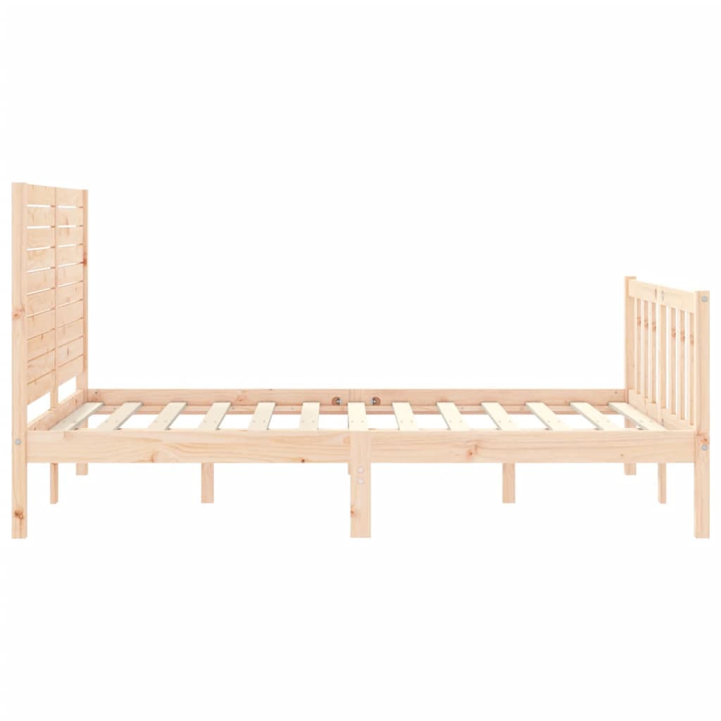 Sengeramme uten madrass 140x200 cm heltre furu